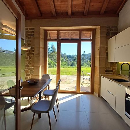 Amplio Apartamento Con Jardin En Casa Rural Haritza Con Vistas Al Mar Эа Экстерьер фото