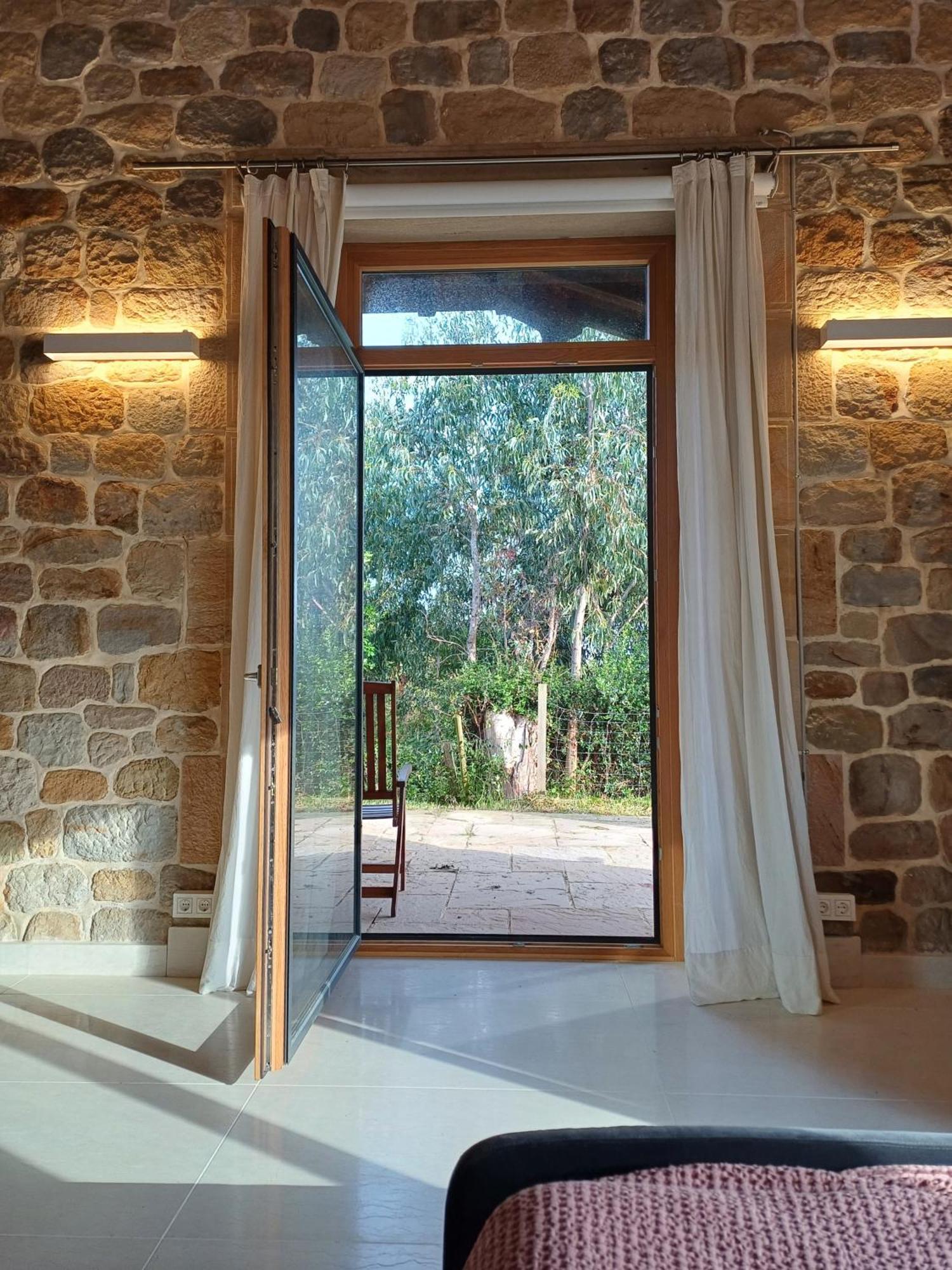 Amplio Apartamento Con Jardin En Casa Rural Haritza Con Vistas Al Mar Эа Экстерьер фото