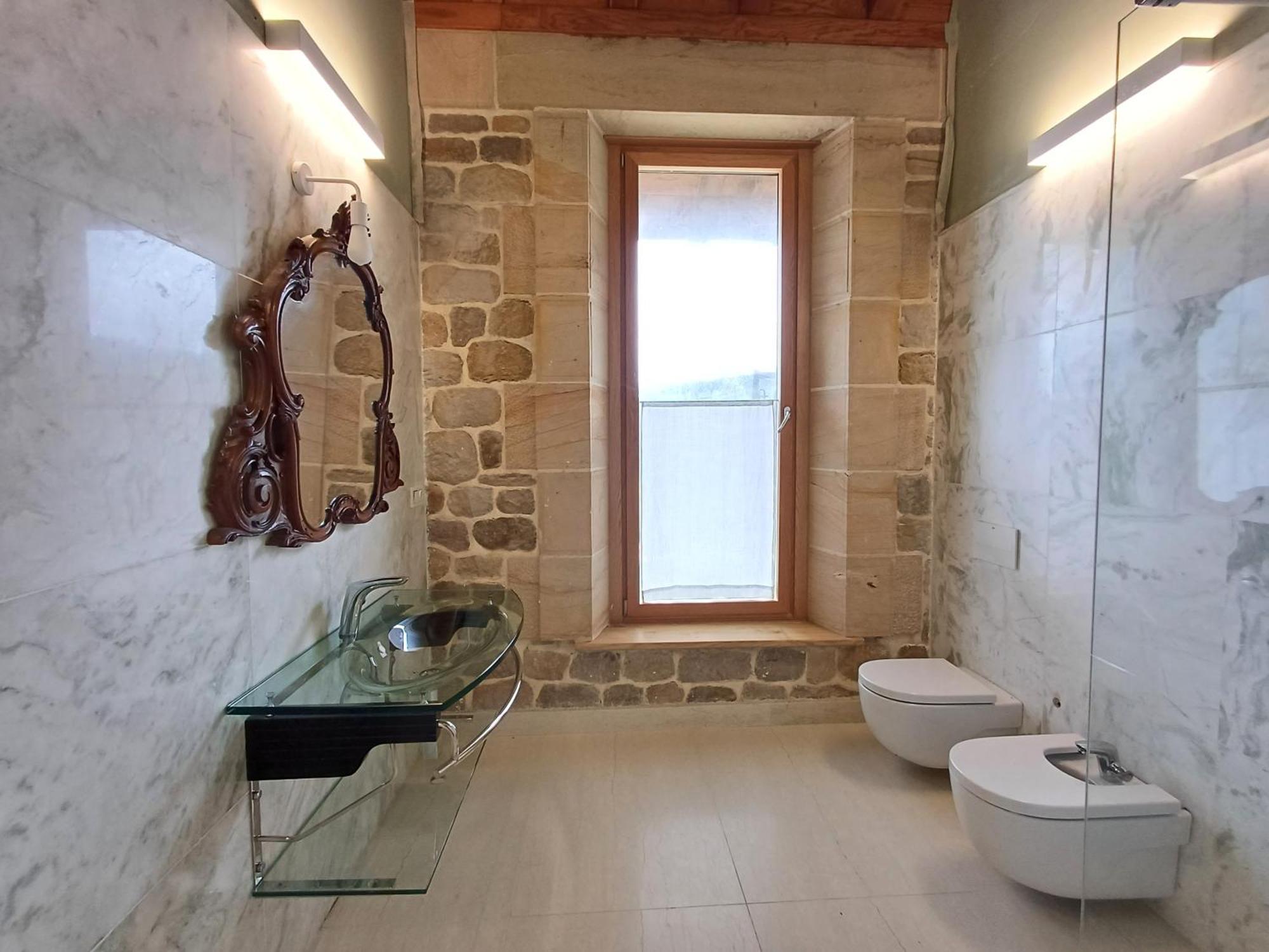 Amplio Apartamento Con Jardin En Casa Rural Haritza Con Vistas Al Mar Эа Экстерьер фото