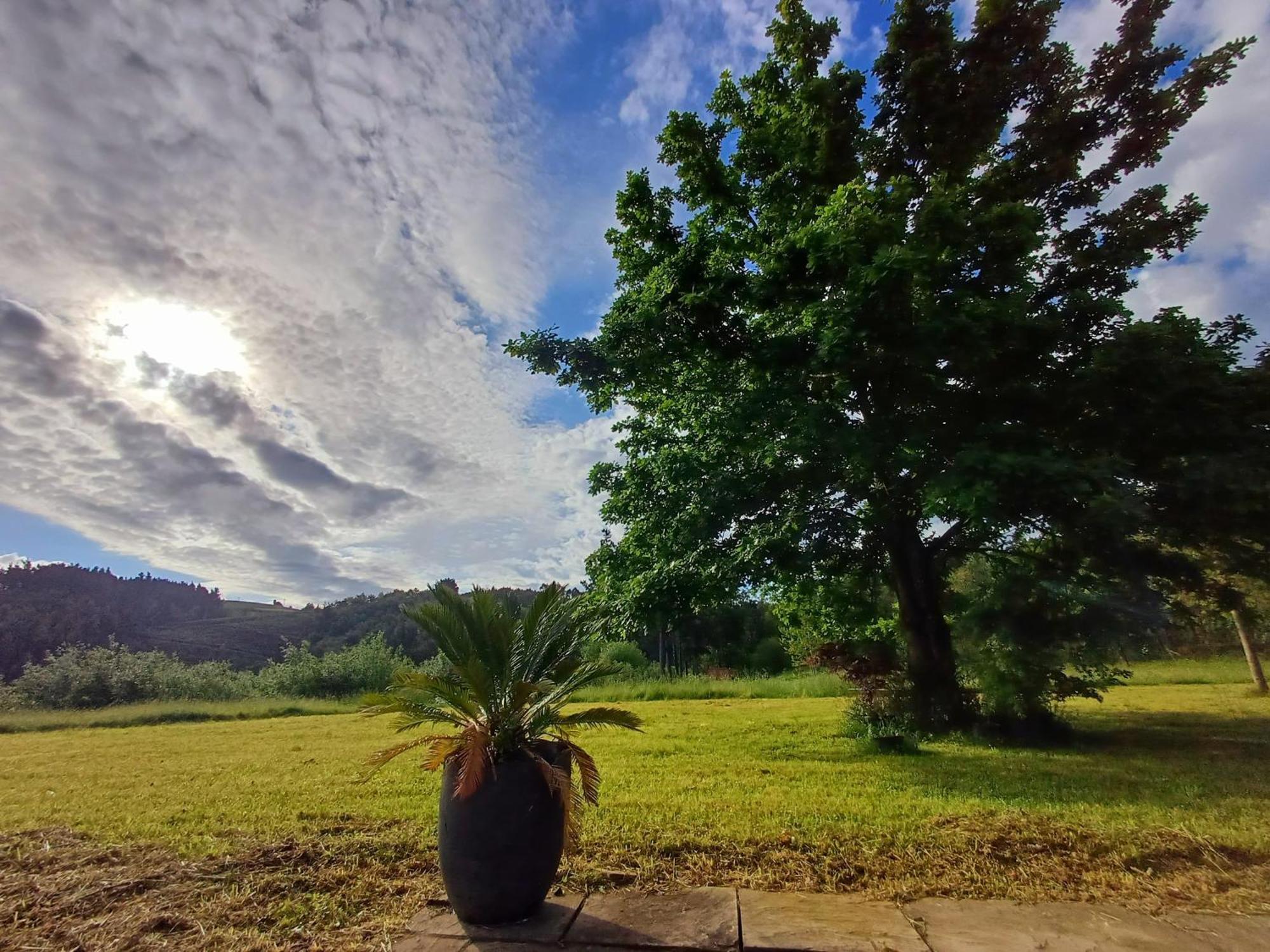 Amplio Apartamento Con Jardin En Casa Rural Haritza Con Vistas Al Mar Эа Экстерьер фото
